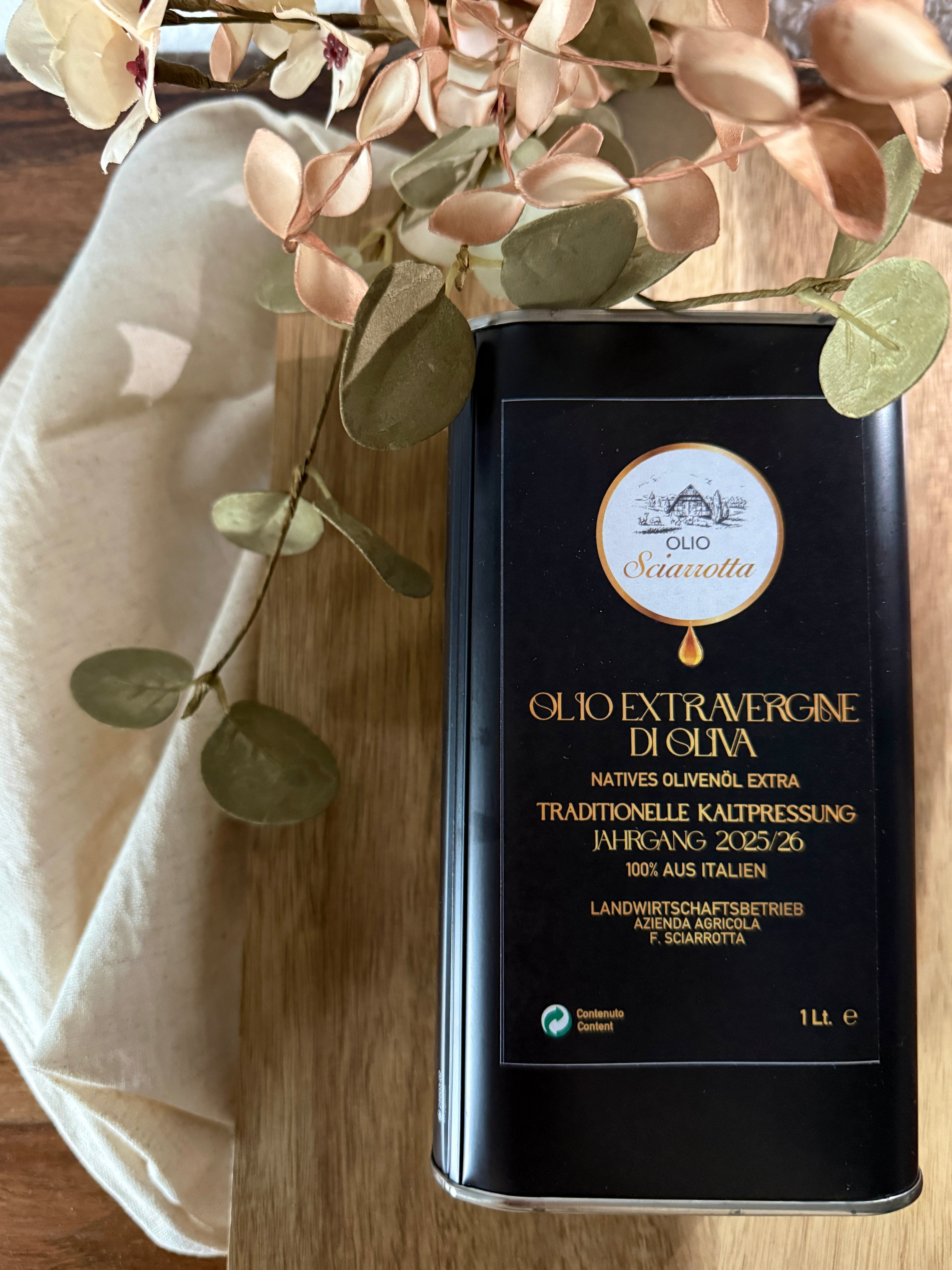 Natives Olivenöl Extra 1 Liter